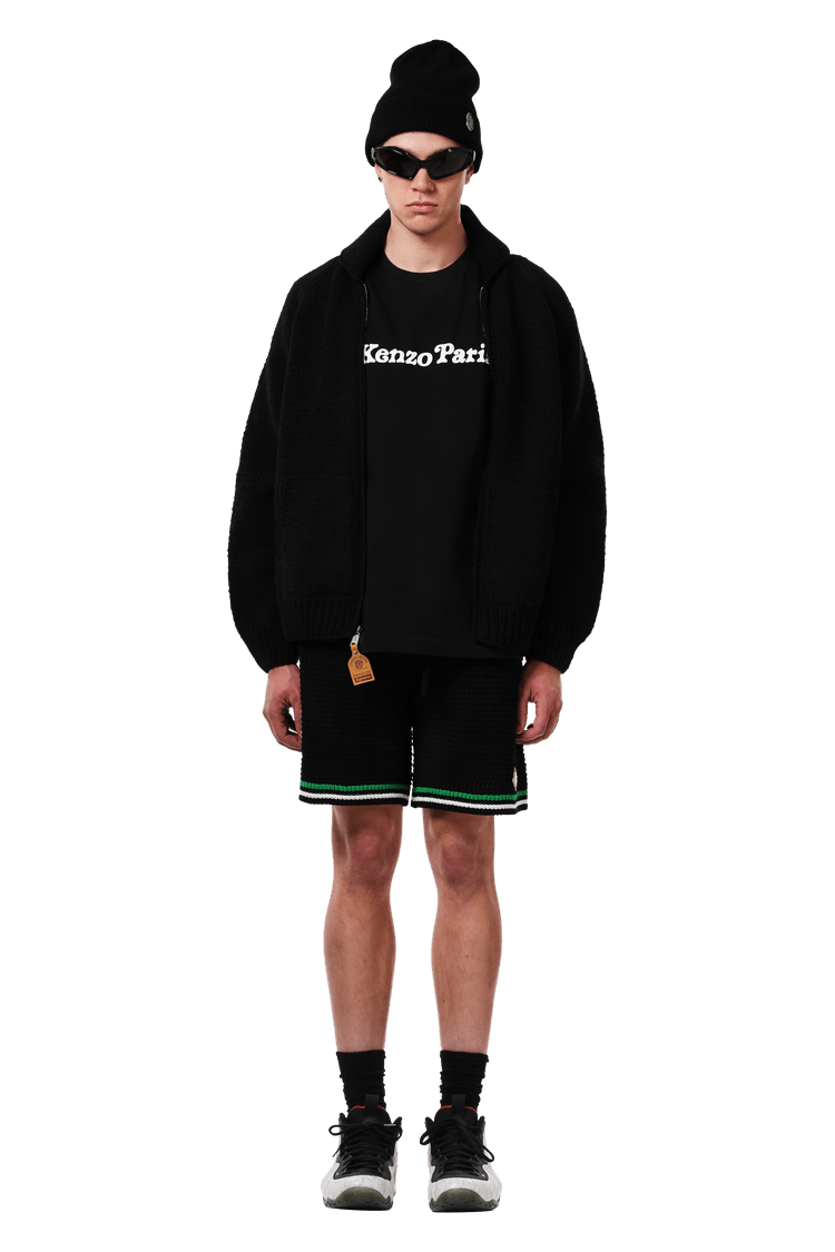 Buy Supreme Child Of Hell Cowichan Sweater 'Black' - FW24SK40