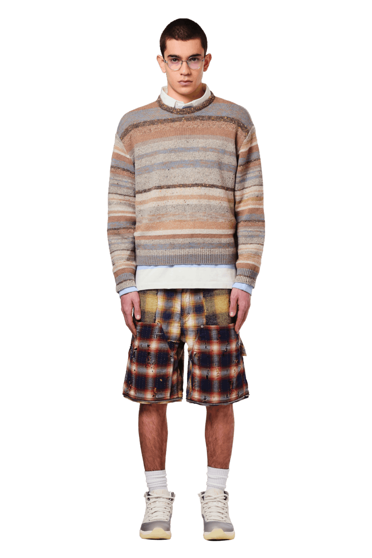 Buy Givenchy Zip Off Carpenter Denim Trousers 'Multicolor